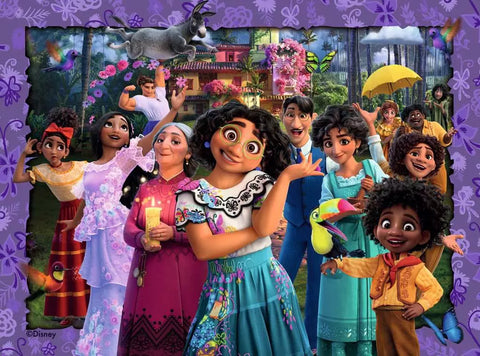 Ravensburger 4 dėlionės „Disney Užkerėti“, 12–24 det., nuo 3 m.
