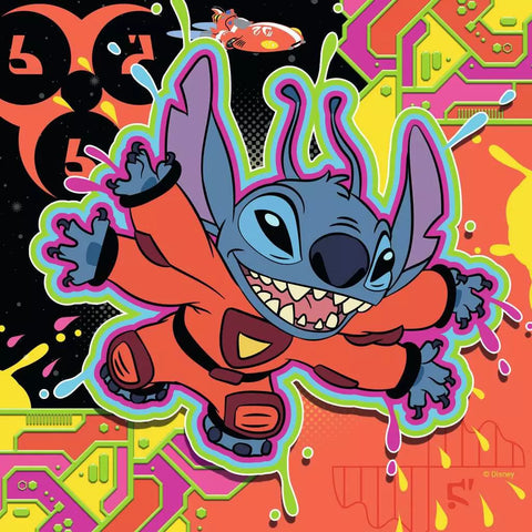 Ravensburger 3 dėlionės „Disney Stitch“, 3×49 det., nuo 5 m.