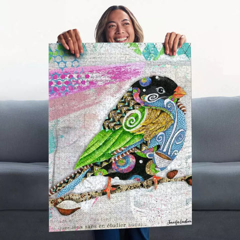 Ravensburger dėlionė „Raštuotasis paukštis“, 1000 det.