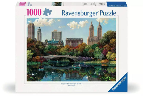 Ravensburger dėlionė „Bow tiltas Niujorko Centriniame parke“, 1000 det.