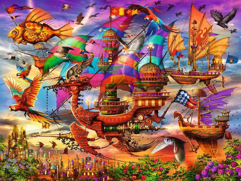 Ravensburger dėlionė „Skrydis“, 1500 det.