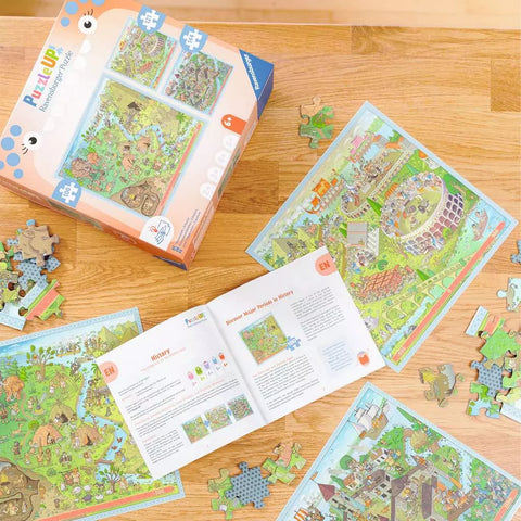 Ravensburger PuzzleUP! 3 dėlionės „Istorija“, 100–144 det., nuo 6 m.
