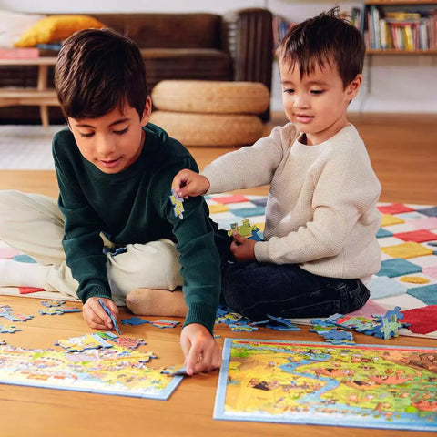 Ravensburger PuzzleUP! 3 dėlionės „Istorija“, 100–144 det., nuo 6 m.