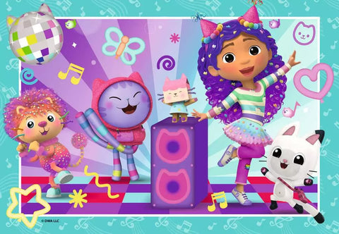 Ravensburger 2 dėlionės „Gabby's Dollhouse II“, 2×24 det., nuo 4 m.