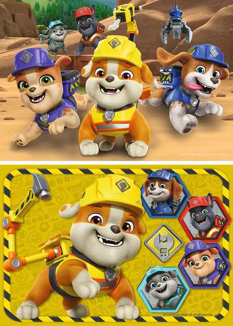 Ravensburger 2 dėlionės „Rubble & Crew“, 2×12 det., nuo 3 m.