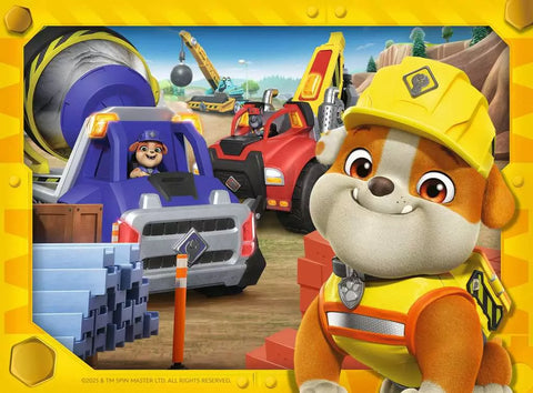 Ravensburger 4 dėlionės „Rubble & Crew“, 12–24 det., nuo 3 m.