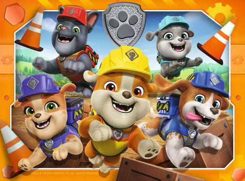 Ravensburger 4 dėlionės „Rubble & Crew“, 12–24 det., nuo 3 m.
