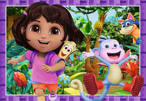 Ravensburger 2 dėlionės „Dora“, 2×12 det., nuo 3 m.