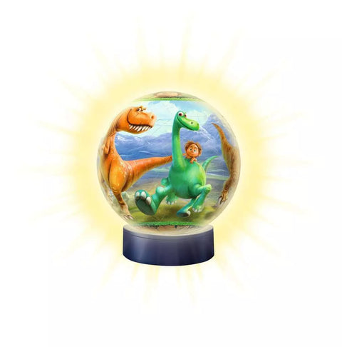 Ravensburger 3D dėlionė-naktinė lempa „Gerasis dinozauras“, 72 det., nuo 6 m.