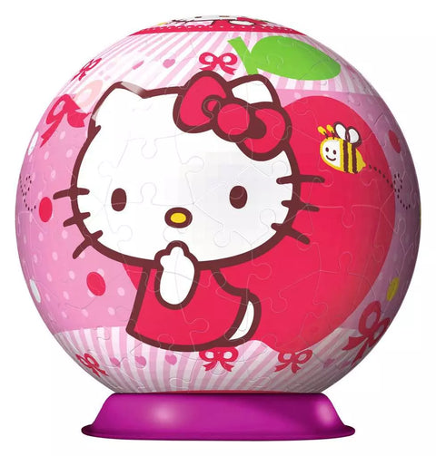 Ravensburger 3D dėlionė-rutulys „Hello Kitty“, 108 det., nuo 7 m.