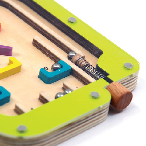 Svoora mini pinbolas, žalias – lavina koordinaciją, vaikams 5+