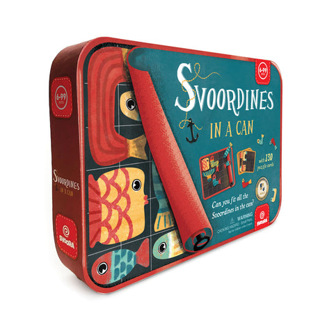 Svoora magnetinis galvosūkis Sardinės skardinėje – žaidimas vaikams 6+