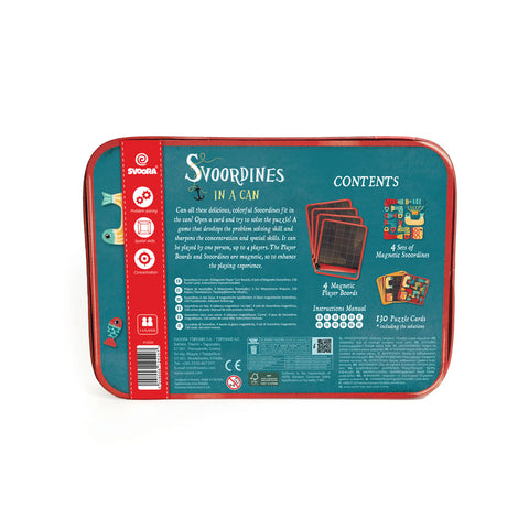 Svoora magnetinis galvosūkis Sardinės skardinėje – žaidimas vaikams 6+