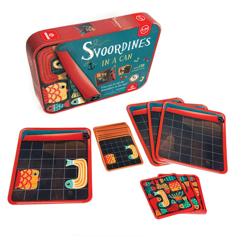 Svoora magnetinis galvosūkis Sardinės skardinėje – žaidimas vaikams 6+