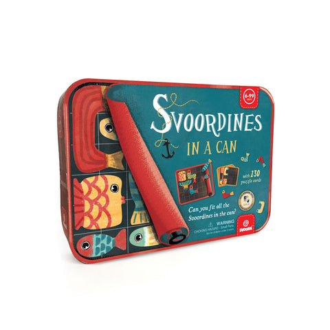 Svoora magnetinis galvosūkis Sardinės skardinėje – žaidimas vaikams 6+