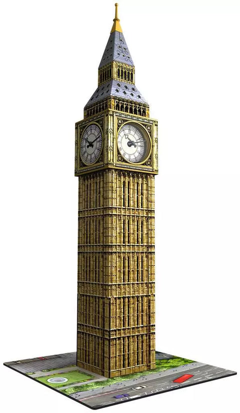 Ravensburger 3D dėlionė „Big Benas su veikiančiu laikrodžiu“, 216 det., nuo 8 m.