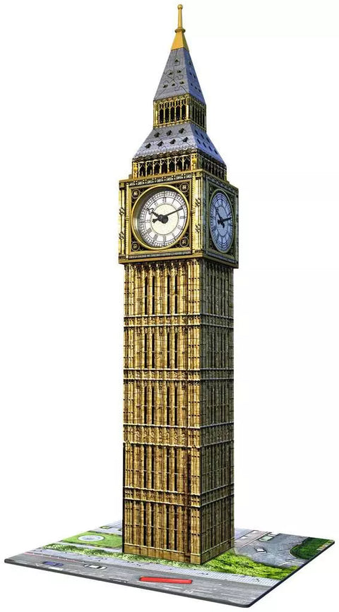 Ravensburger 3D dėlionė „Big Benas su veikiančiu laikrodžiu“, 216 det., nuo 8 m.