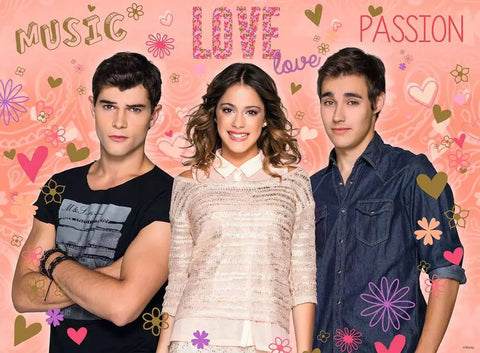 Ravensburger dėlionė „Disney Violetta“, 200 XXL det., nuo 8 m.