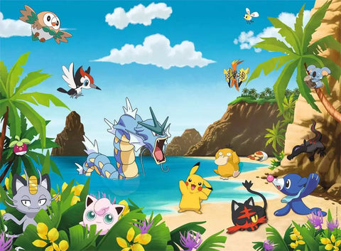 Ravensburger XXL dėlionė „Pokémon“, 200 det., nuo 8 m.