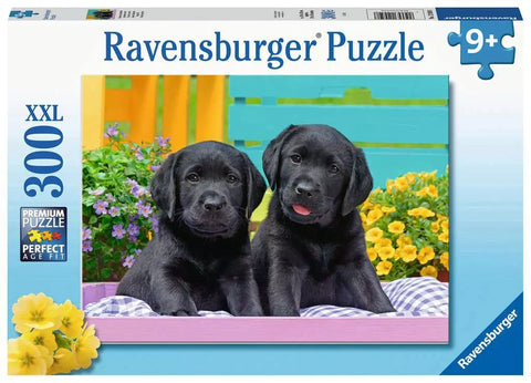 Ravensburger dėlionė „Šuniukų gyvenimas“, 300 XXL det., nuo 9 m.