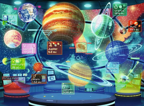 Ravensburger dėlionė „Planetų hologramos“, 300 XXL det., nuo 9 m.