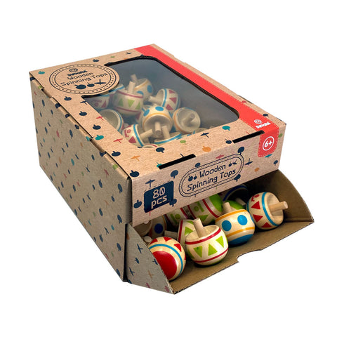 Svoora medinis dvipusis vilkelis-suktukas vaikams, 1 vnt., 3 dizainai