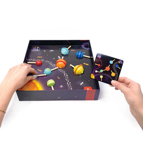 Svoora Besisukančios planetos – Saulės sistemos medinis edukacinis žaidimas 5+