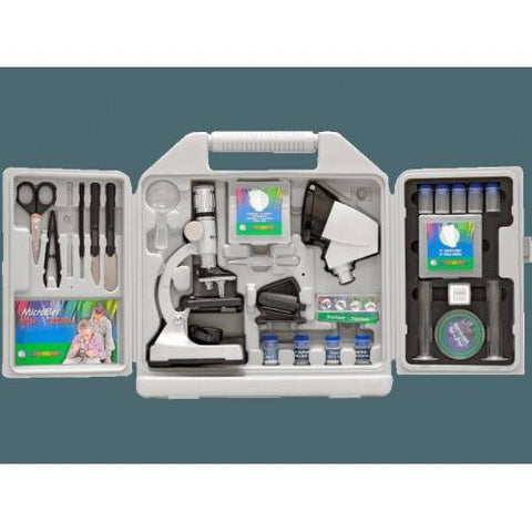 Mikroskopas Bresser Biotar 300x-1200x lagamine su priedais