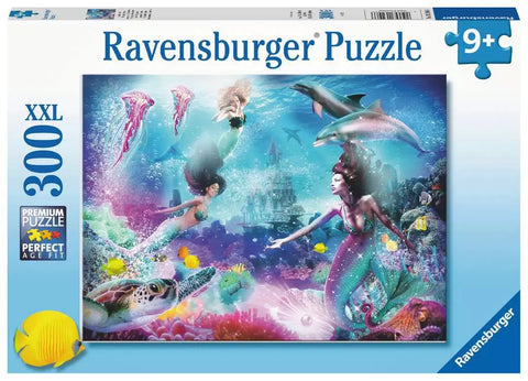 Ravensburger dėlionė „Undinėlės“, 300 XXL det., nuo 9 m.