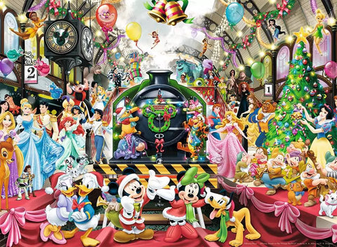 Ravensburger dėlionė „Disney kalėdinis traukinys“, 500 det.