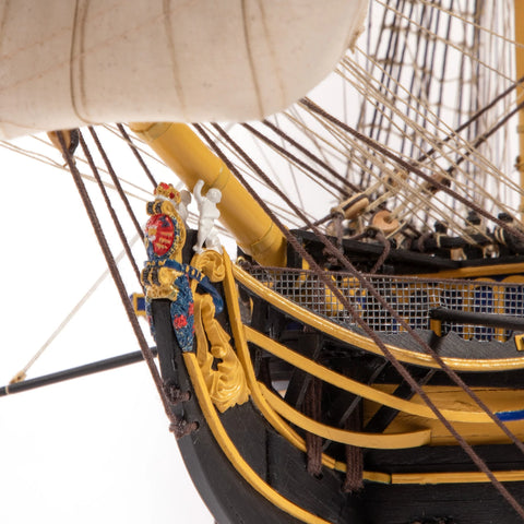 „HMS Victory“ – legendinis britų karo laivas 1:87