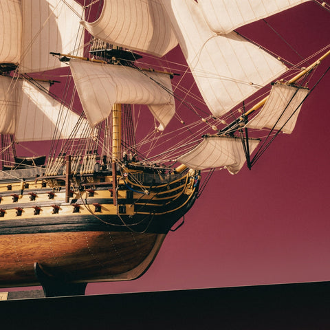 „HMS Victory“ – legendinis britų karo laivas 1:87