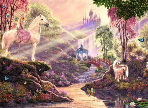 Ravensburger dėlionė „Stebuklinga upė“, 500 det.