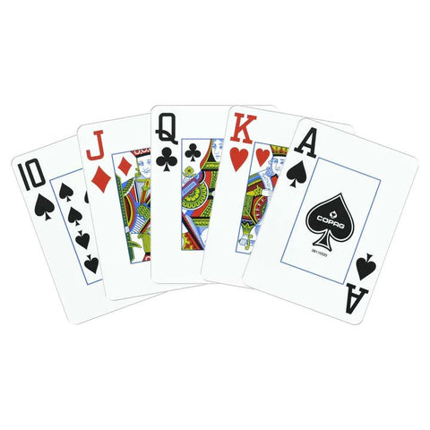 Copag: 1546 Elite Poker size - Jumbo index žaidimo kortos dviguba kaladė (auksinės ir juodos) Copag - HOBI.LT 🇱🇹