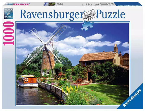 Ravensburger dėlionė „Vėjo malūnų kraštas“, 1000 det.