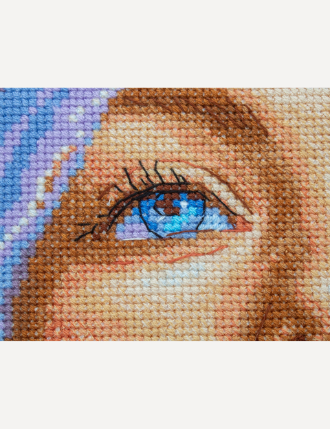 Bubblegum Dreams kryželiu siuvinėjimo rinkinys su Aida 14 ct, 20×20