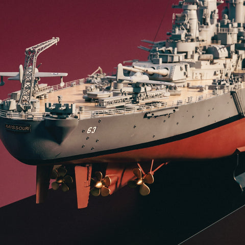 Laivo modeliavimo rinkinys „USS Missouri BB-63“