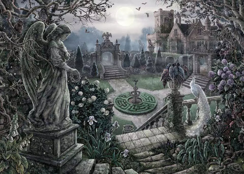 Ravensburger Escape dėlionė „Vidurnaktis sode“, 368 det.