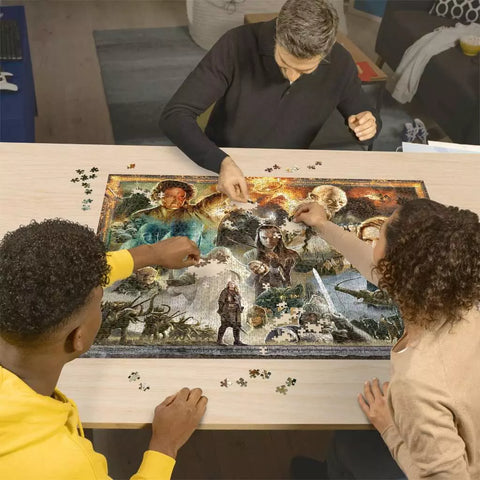 Ravensburger dėlionė „Žiedų valdovas: Karaliaus sugrįžimas“, 2000 det.