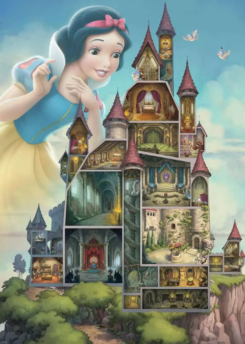 Ravensburger dėlionė „Disney pilys: Snieguolė“, 1000 det.
