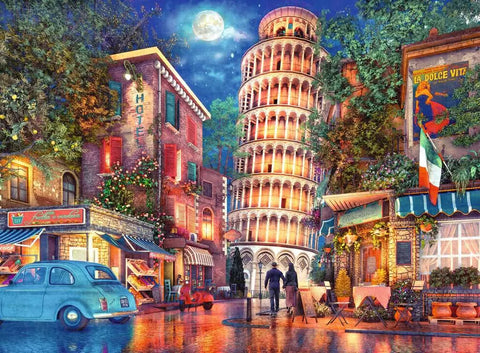 Ravensburger dėlionė „Vakaras Pizoje“, 500 det.