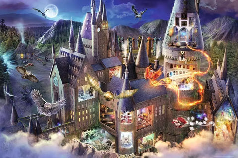 Ravensburger dėlionė „Haris Poteris: Hogvartso pilis“, 3000 det.