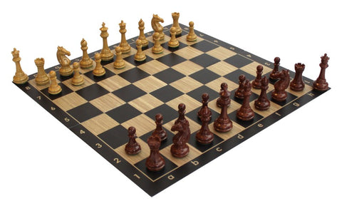 PVC PREMIUM šachmatų rinkinys 51 x 51 cm.