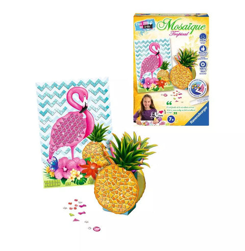 Ravensburger mozaikos rinkinys „Tropikai“, nuo 7 m.