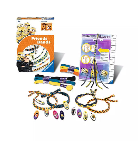 Ravensburger kūrybinis rinkinys „Bjaurusis aš 3: draugystės apyrankės“