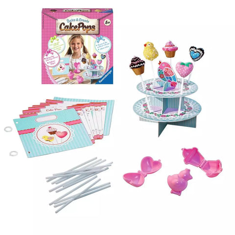 Ravensburger kepimo rinkinys „Bake & Create: Cake Pops“, nuo 8 m.