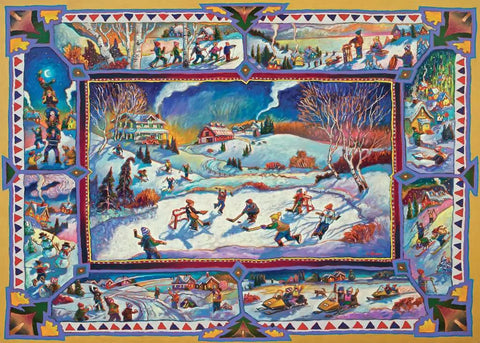 Ravensburger dėlionė „Kanados žiema“, 1000 det.
