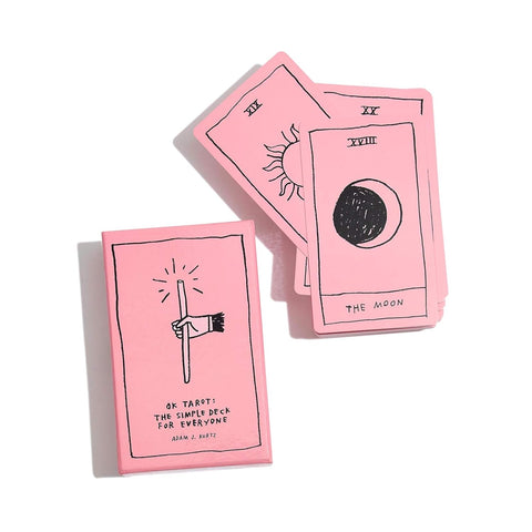 OK Tarot – minimalistinė taro kortų kaladė, 78 kortos pradedantiesiems