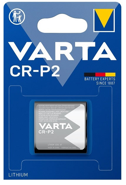 VARTA CR-P2 6V ličio baterija fotoaparatams ir jutikliams