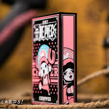 One Piece Chopper žaidimo kortos – licencijuota kolekcinė pokerio kaladė